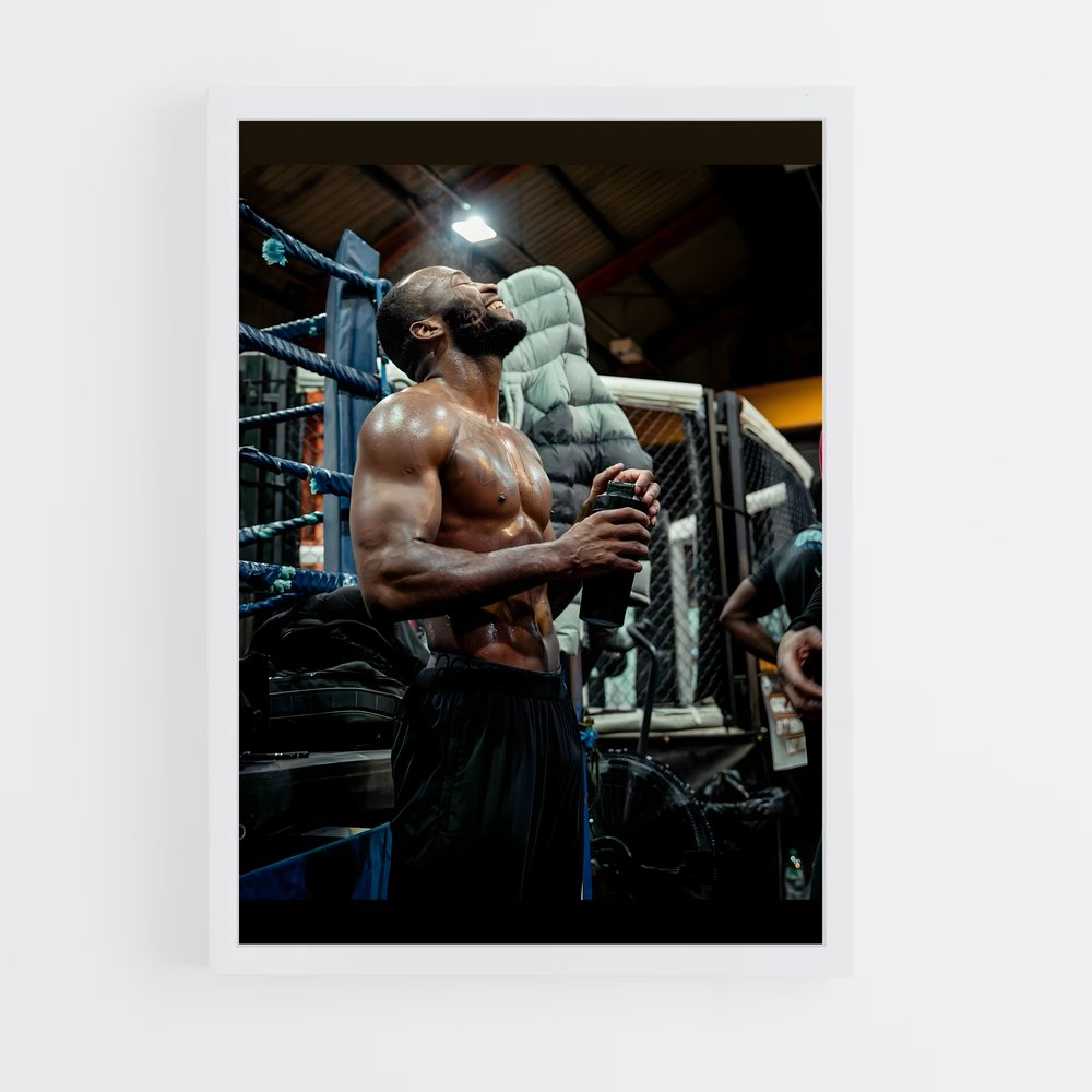 Poster Champion de la Salle – affiche MMA (vue 3)